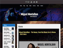 Tablet Screenshot of miguelmontalban.com